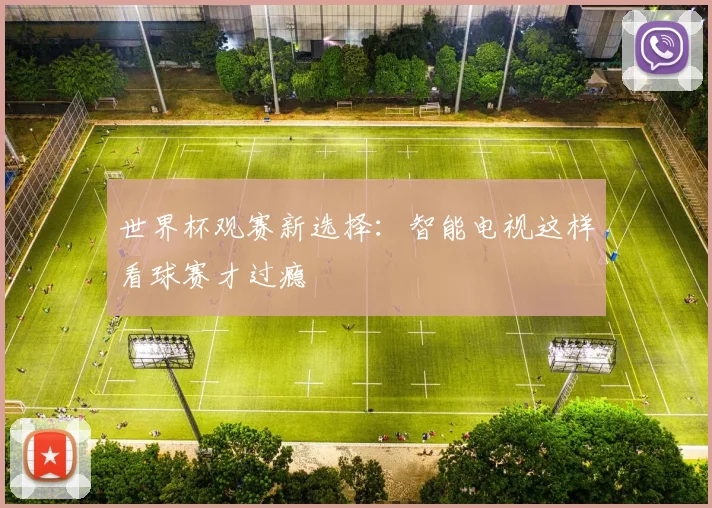 世界杯观赛新选择：智能电视这样看球赛才过瘾