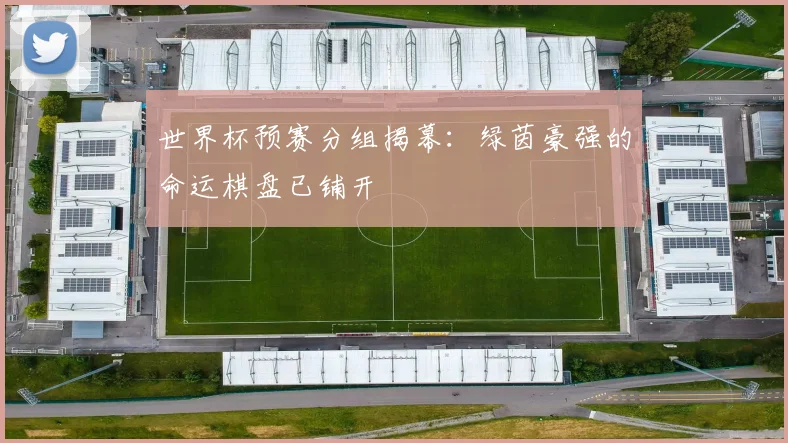 世界杯预赛分组揭幕：绿茵豪强的命运棋盘已铺开