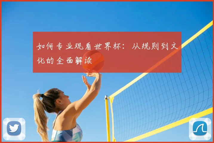 如何专业观看世界杯：从规则到文化的全面解读