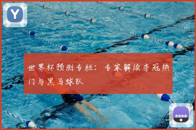 世界杯预测专栏:专家解读夺冠热门与黑马球队
