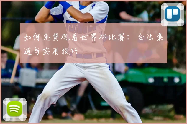 如何免费观看世界杯比赛：合法渠道与实用技巧